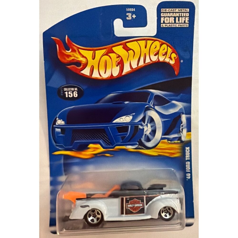 Hot Wheels 40 Ford Truck Harley-Davidson Edition Die-Cast Model 1:64 Scale
